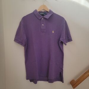 Ralph Lauren Men's Polo Shirt in Purple